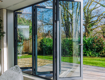 Electrically Heated Bi Folding Doors